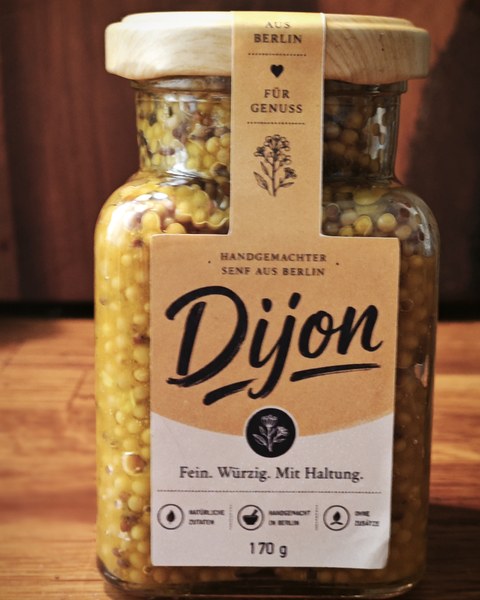 Glas BENF Dijon Senf, 170 g